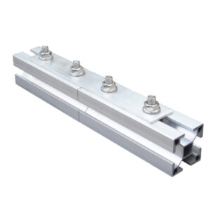 4 x Profilverbinder Edelstahl A2 für Aluprofil Solarprofil