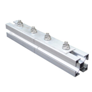 4 x Profilverbinder flach für Aluprofil 28x28 30x30 33x38 40x40