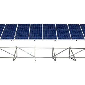 PV-zonnepanelenonderconstructie voor 8 modules