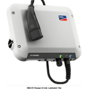 SMA EV Charger 22 inkl. Ladekabel 10m