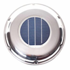 Edelstahl Solar Solarlüfter Belüfter Ventilator für Boot Wohnmobil Gartenhaus