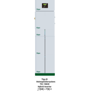 Tigo EI Heimspeichersystem: TSI-15K3D Hybrid-Inverter (15kW) + TSB-3 Batteriespeicher (6kWh)