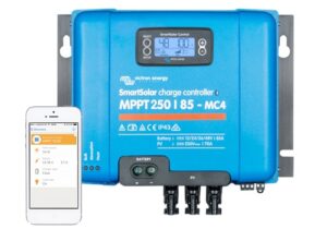 Victron SmartSolar MPPT 250/85 mit Display und MC4 Anschluss