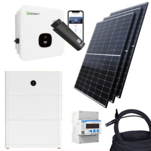 10250Watt Watt Hybrid PV Anlage wählbar: Lithium Speicher wählbar: Montagematerial