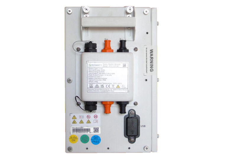 Growatt Speicher Set Hochvolt APX 15.0P 15kWh Rückseite