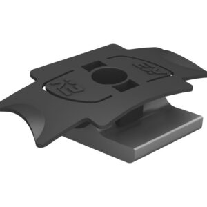 K2 M Einlegemutter mit Montageclip Aluminium