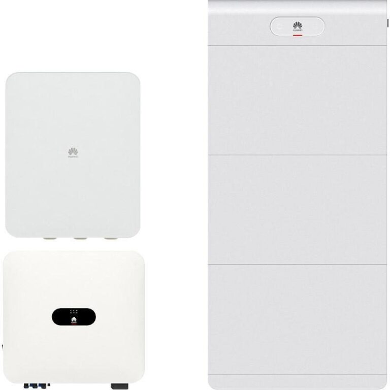 Huawei SUN2000-10K-MAP0 + LUNA2000-15kWh-S1 (15 kWh) mit Ersatzstrom + SA4H-A02 – Speicherpaket (Wechselrichter + Batteriespeicher)