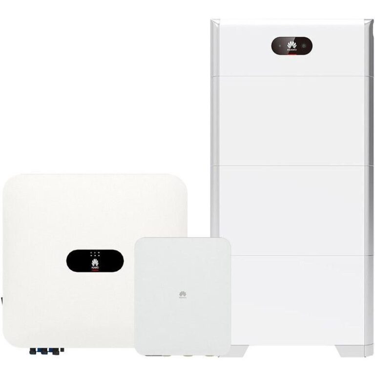 Huawei SUN2000-5K-MAP0 + LUNA2000-15-S0 (15 kWh) mit Ersatzstrom + SA4H-A02 – Speicherpaket (Wechselrichter + Batteriespeicher)